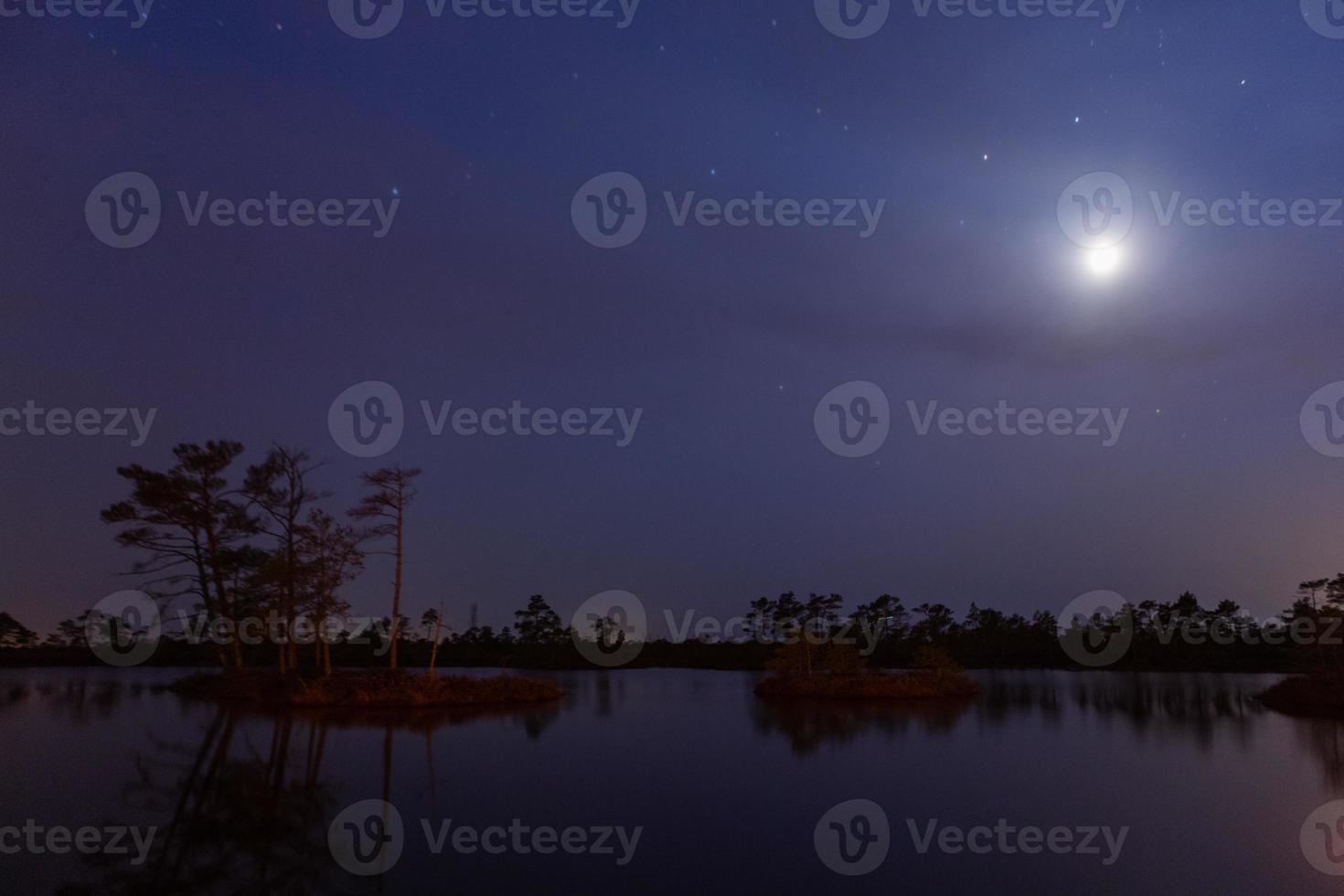 paysages nocturnes en plein air photo