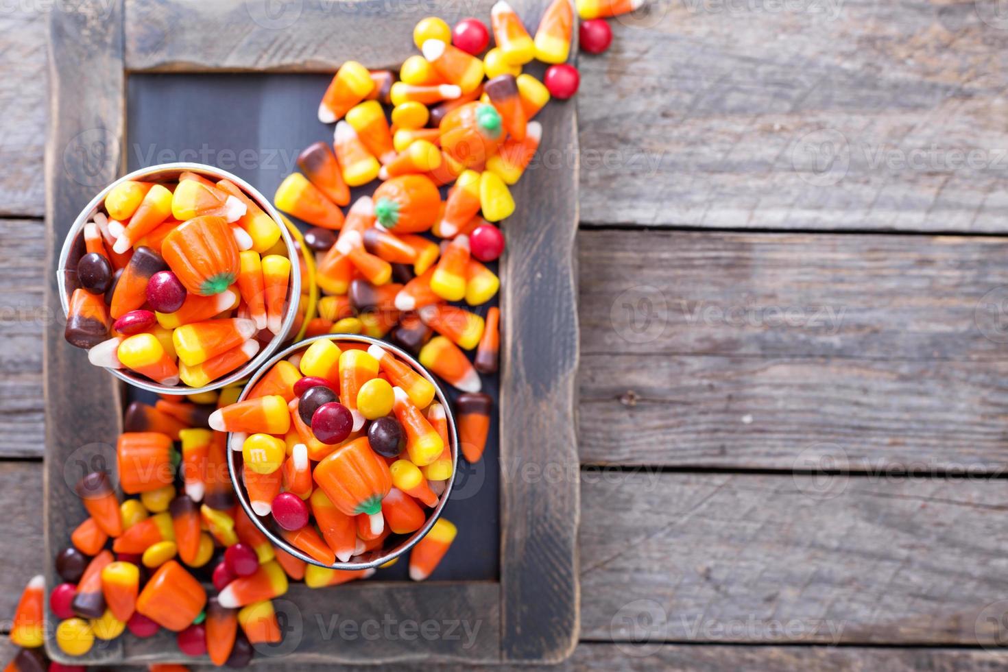 bonbons d'Halloween dans de petites boîtes photo