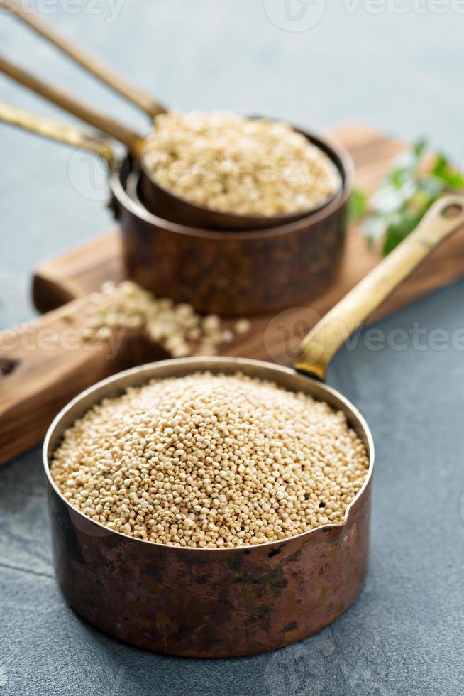 cuisine sans gluten avec du quinoa photo