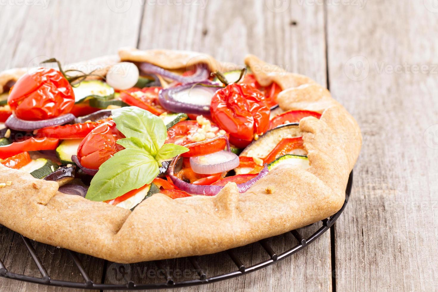 tarte aux légumes photo