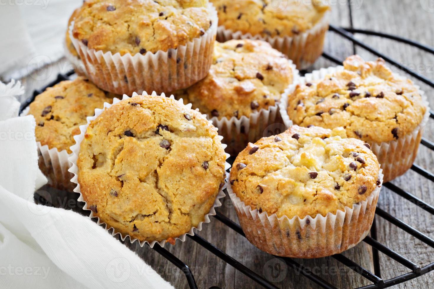 muffins aux amandes et à l'avoine sans gluten photo