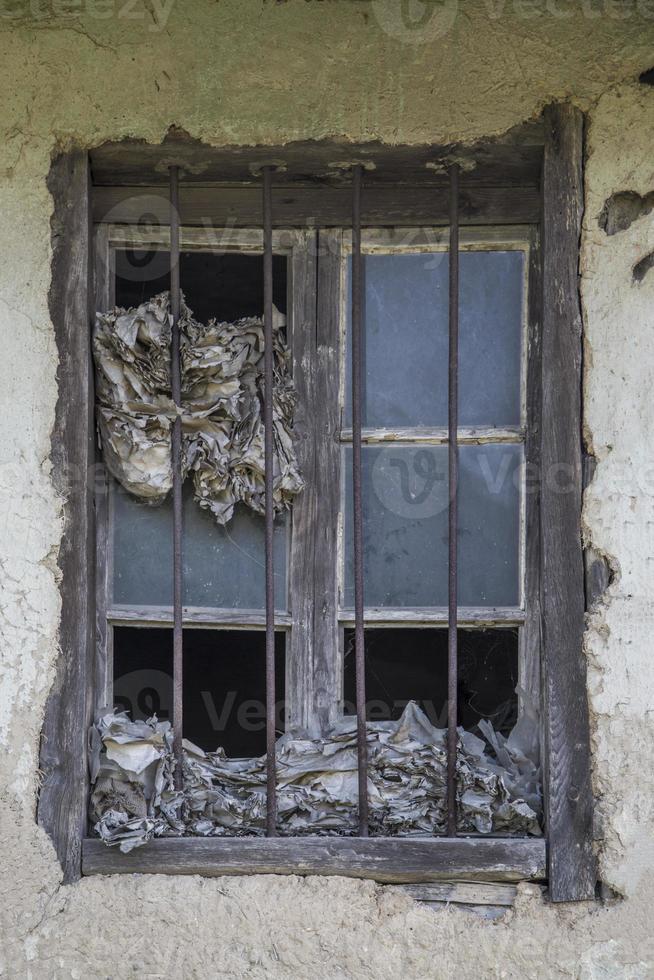 gros plan de la vieille fenêtre photo