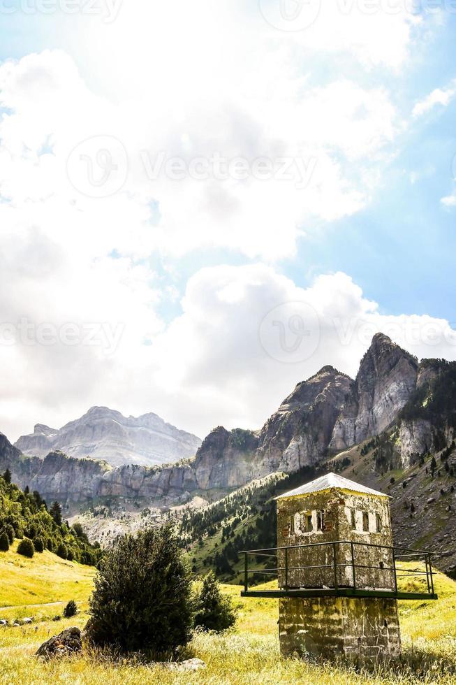 paysage de montagne en été photo