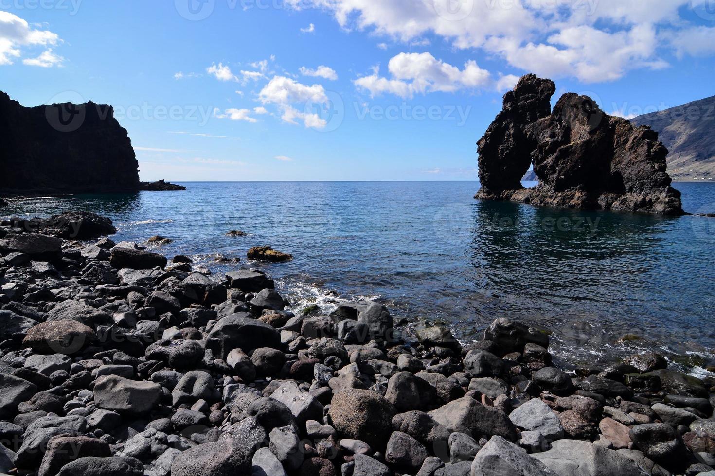 paysage marin en été photo