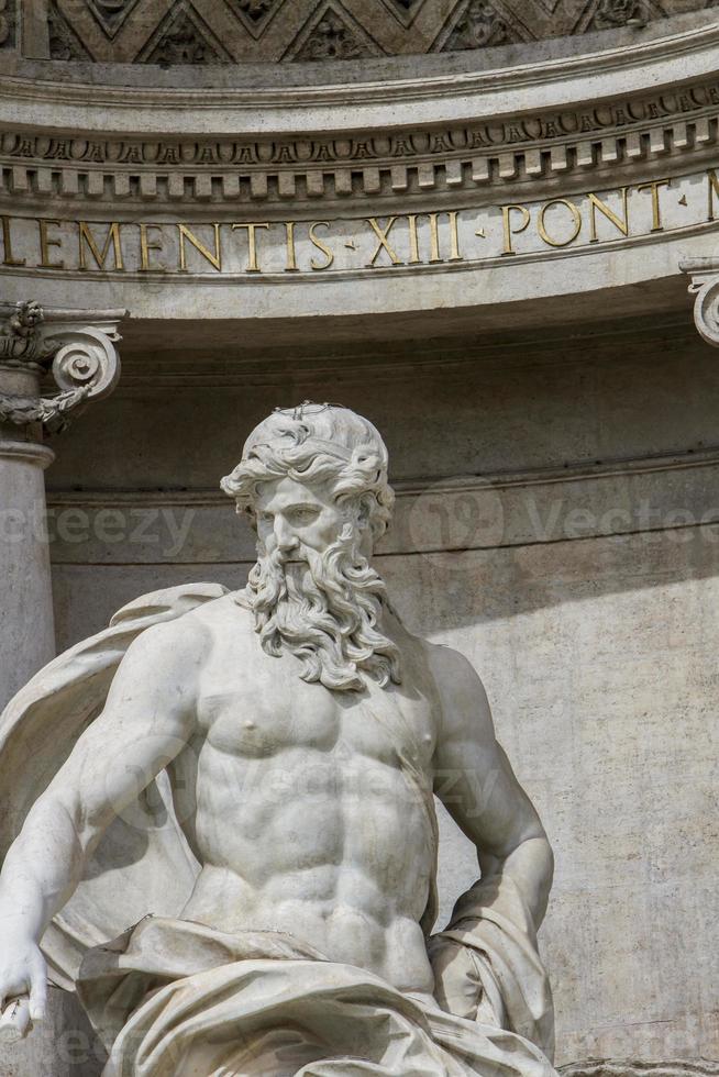 fontaine de trevi à rome photo