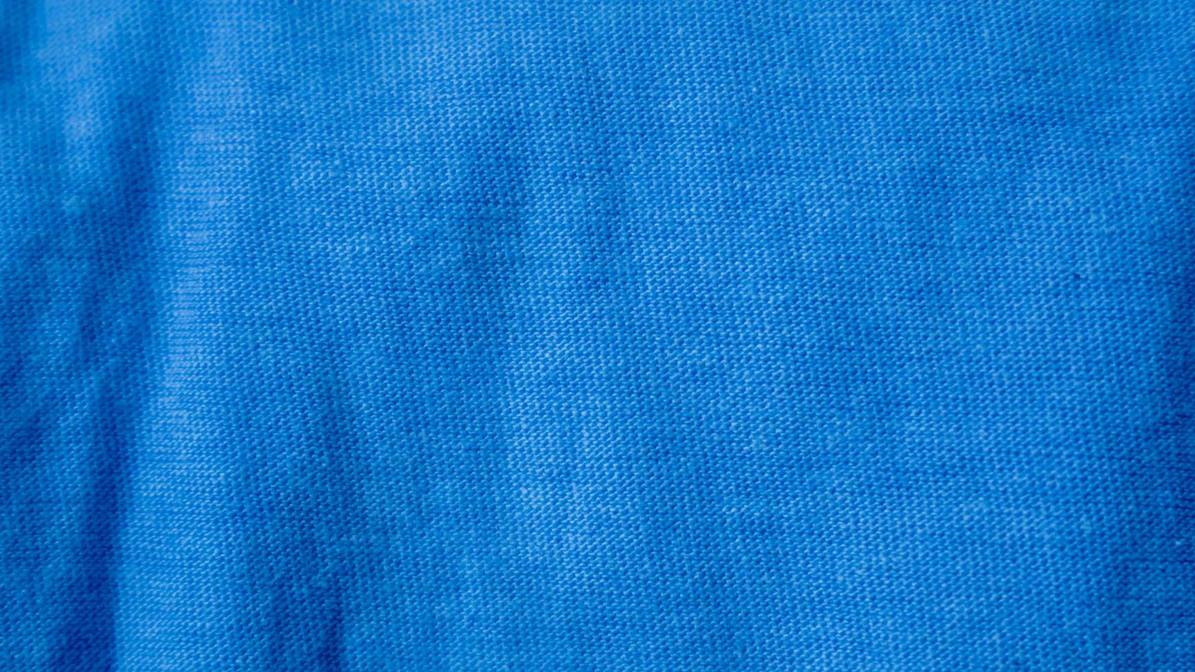 texture de tissu bleu en arrière-plan photo