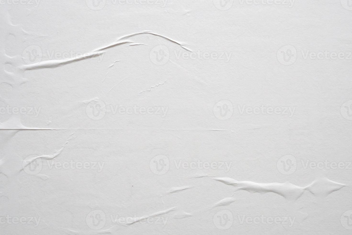 fond de texture affiche papier froissé et froissé blanc photo