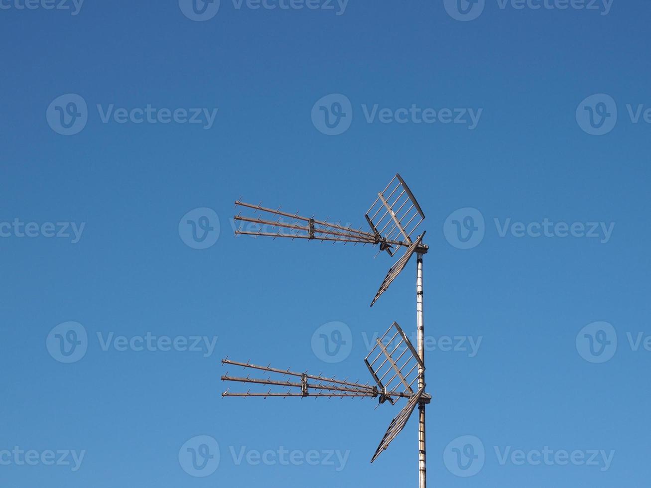 antenne de télévision terrestre photo