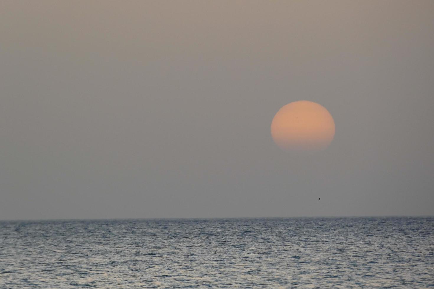 soleil le soleil, au coucher du soleil en fin de journée, indispensable à la vie de la planète photo