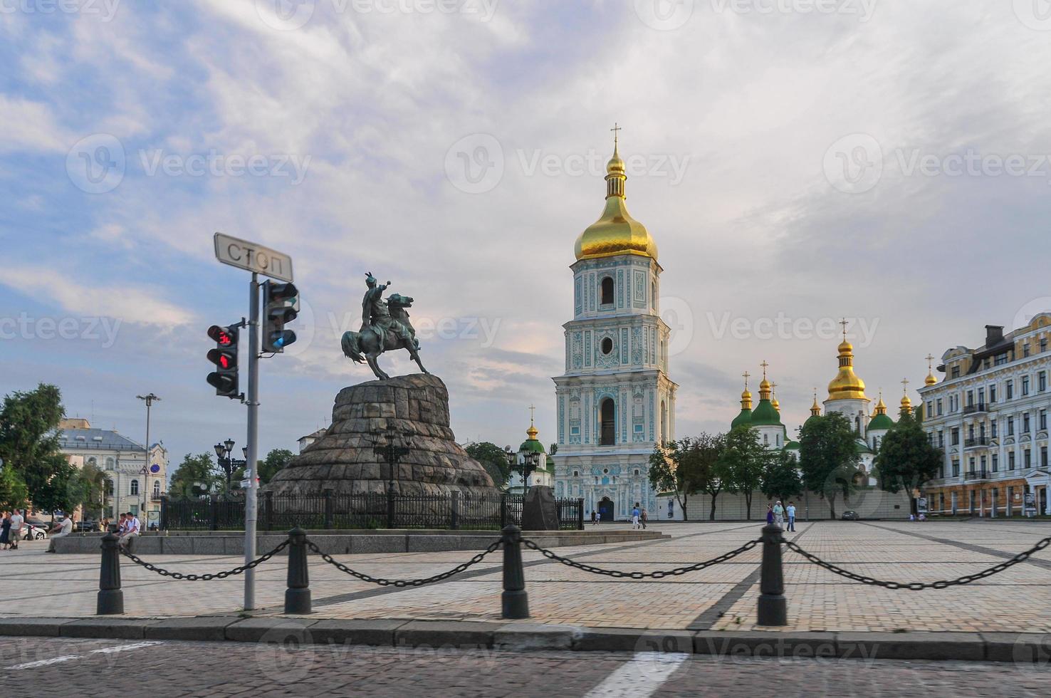 place de sofia - kiev, ukraine photo