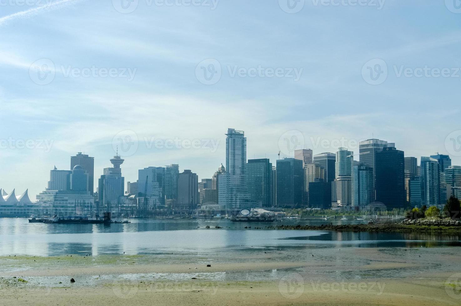 vancouver skyline canada centre ville ville ouest, canada photo