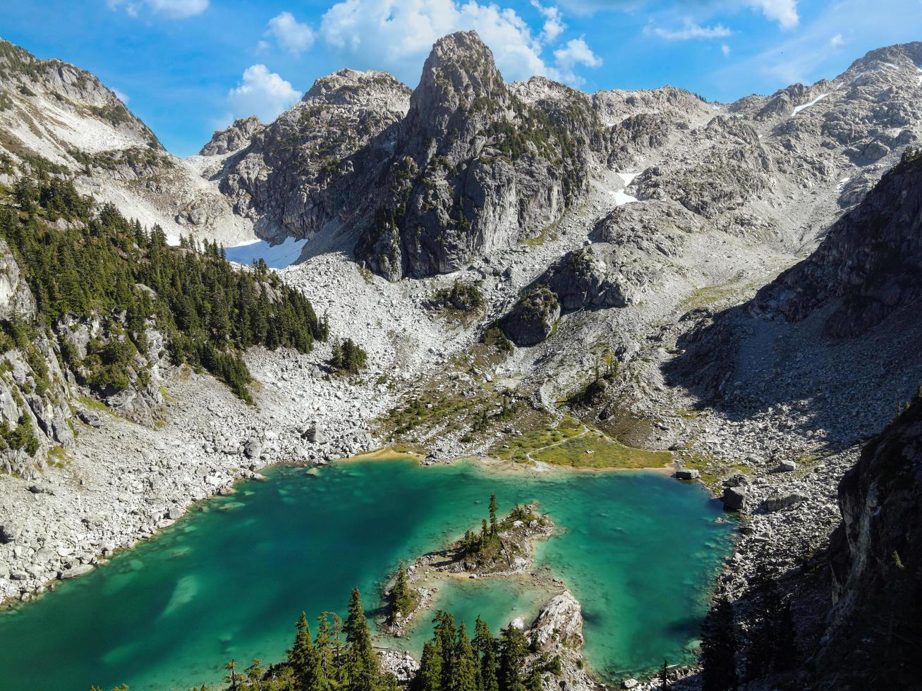 lac watersprite par une belle journée photo