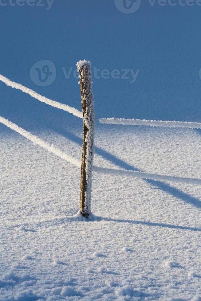 paysages d'hiver en estonie photo