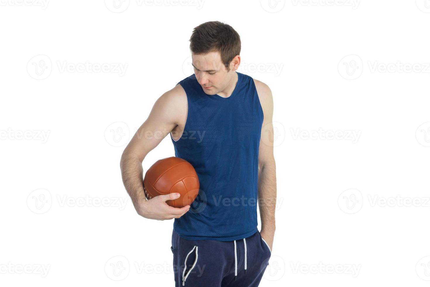 photo de studio d'un jeune homme