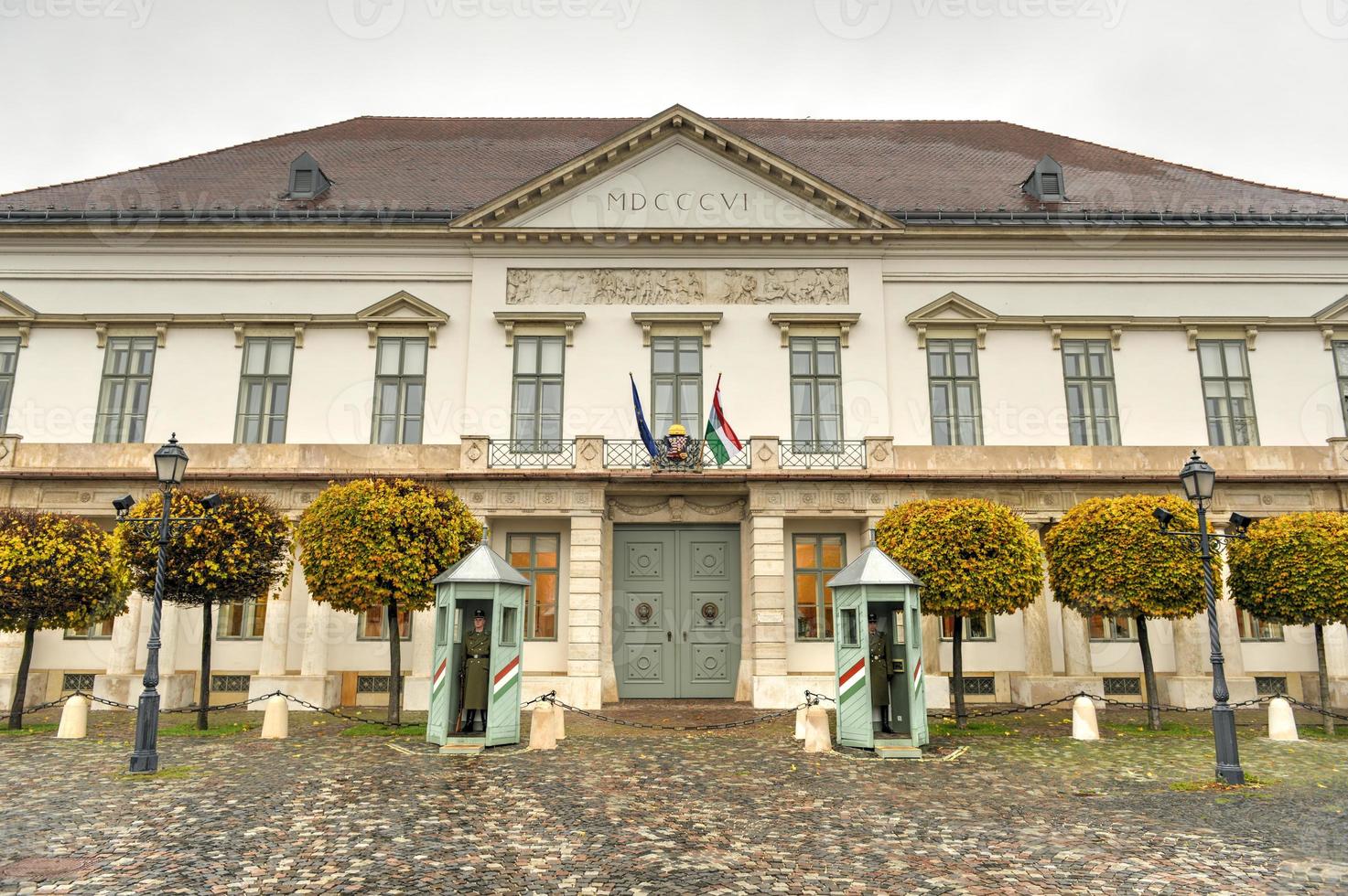 palais de sandor, bureau du président de la république de hongrie photo