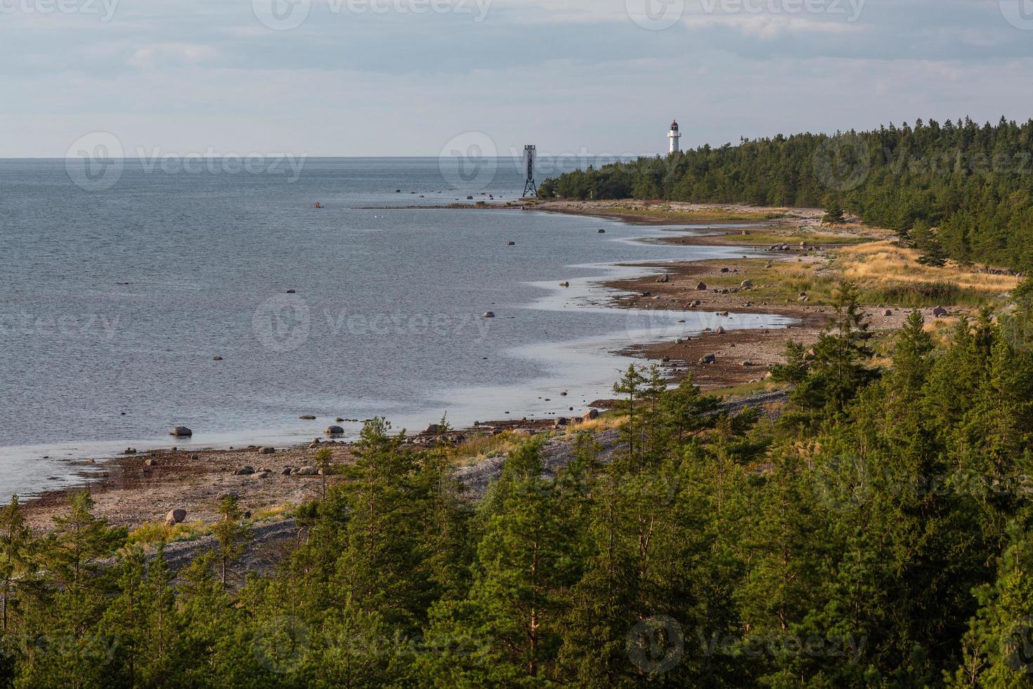 paysages naturels de l'île de vormsi photo