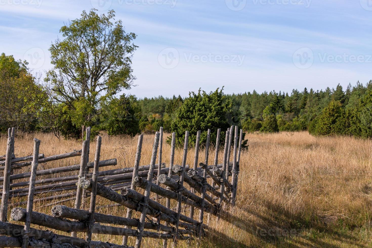 paysages naturels de l'île de vormsi photo