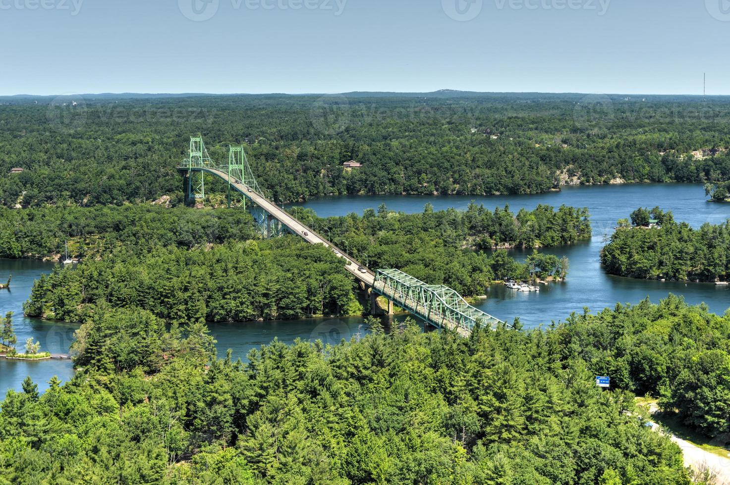 pont des mille îles d'en haut photo