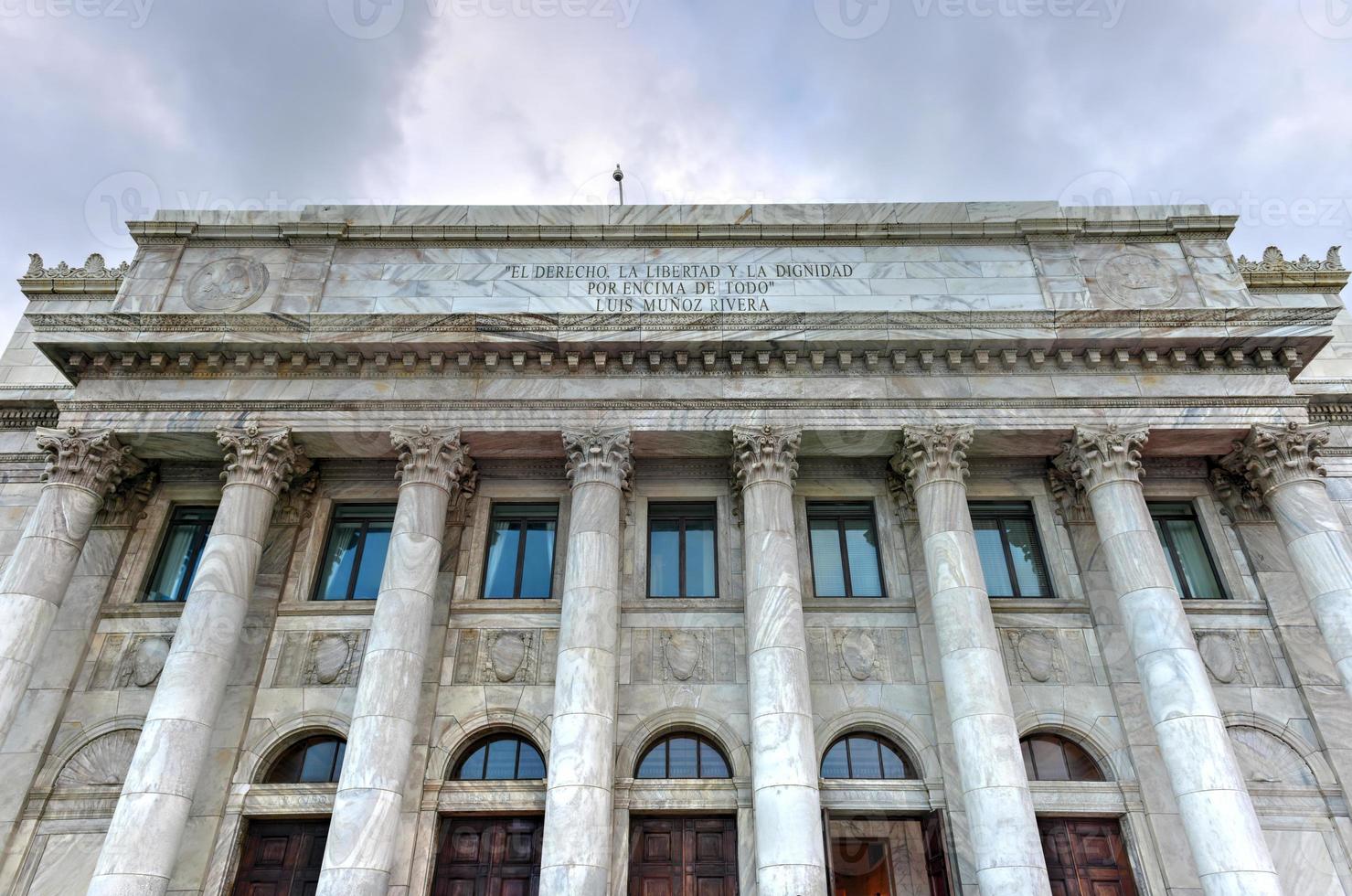 capitale de porto rico à san juan, porto rico. photo