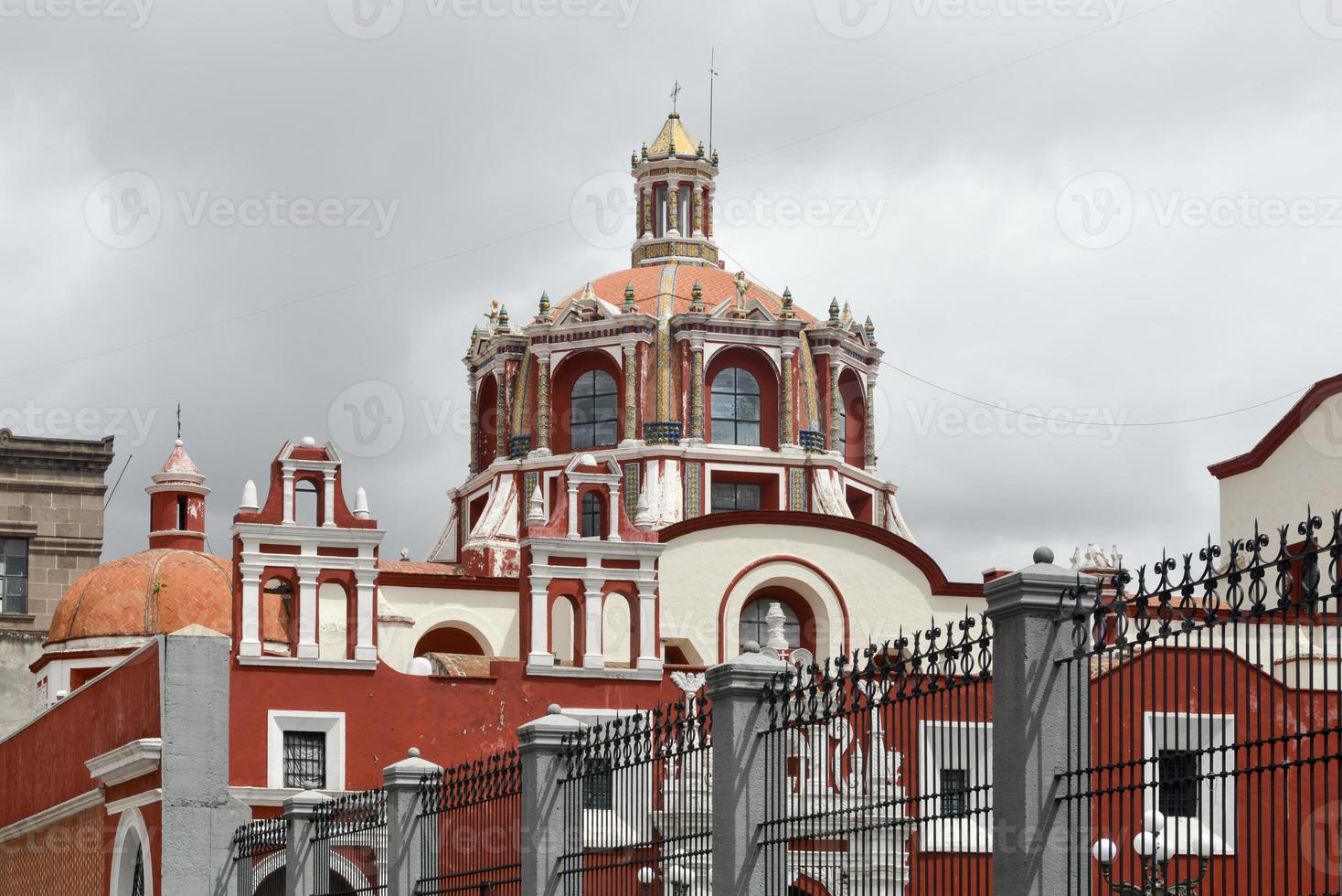 l'église de santo domingo à puebla, mexique. photo