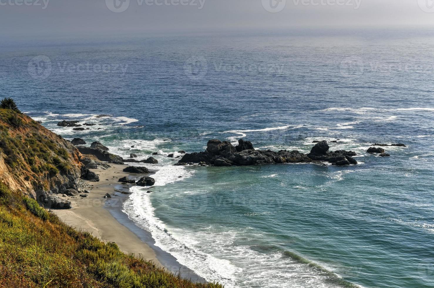 Big Creek Cove le long de l'autoroute 1 et Big Sur, Californie, USA photo