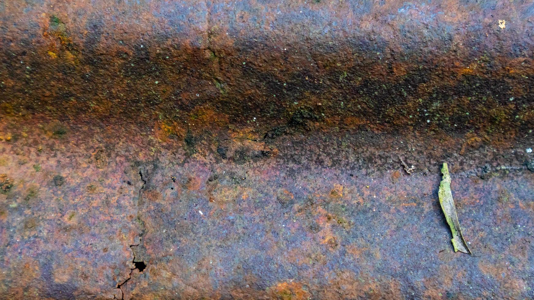 texture de zinc rouillé comme arrière-plan photo