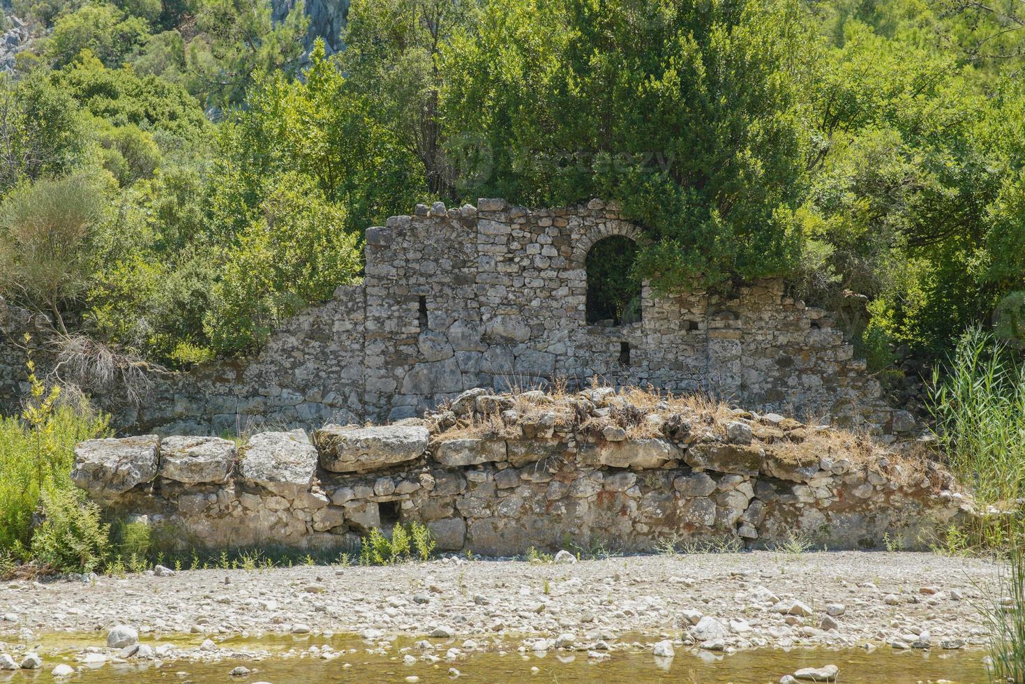 ville antique d'olympe à kumluca, antalya, turkiye photo