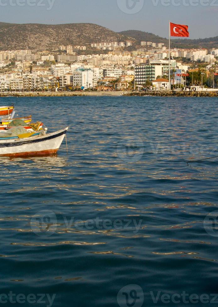 vue sur le port turc photo