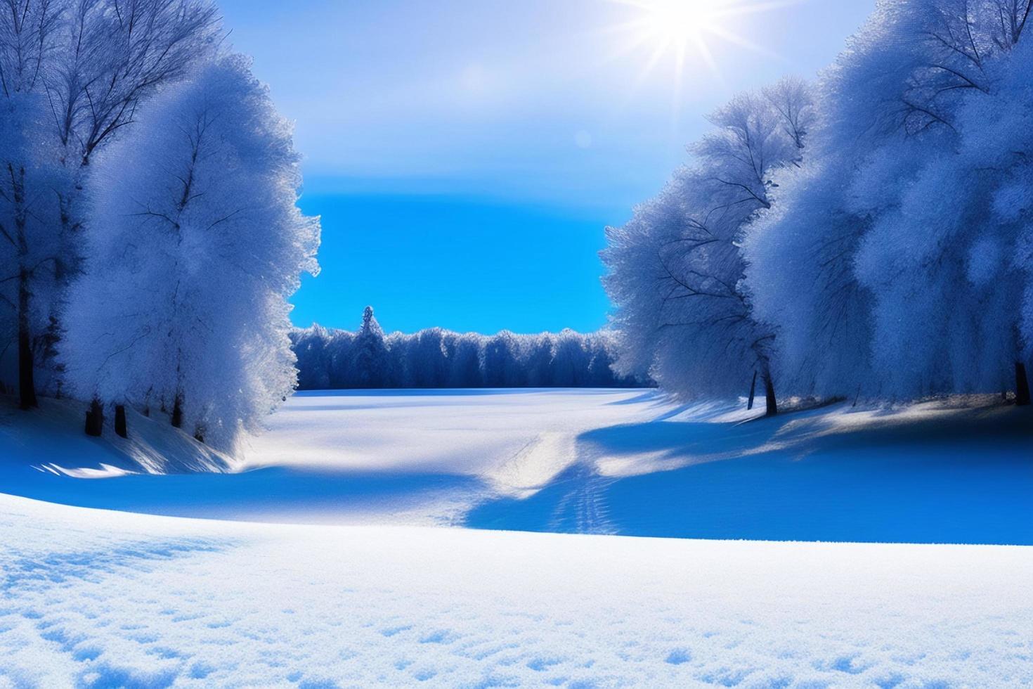 beau fond d'hiver avec de la neige. nouvel an, noël et autres fêtes, affiche web, carte de voeux. photo