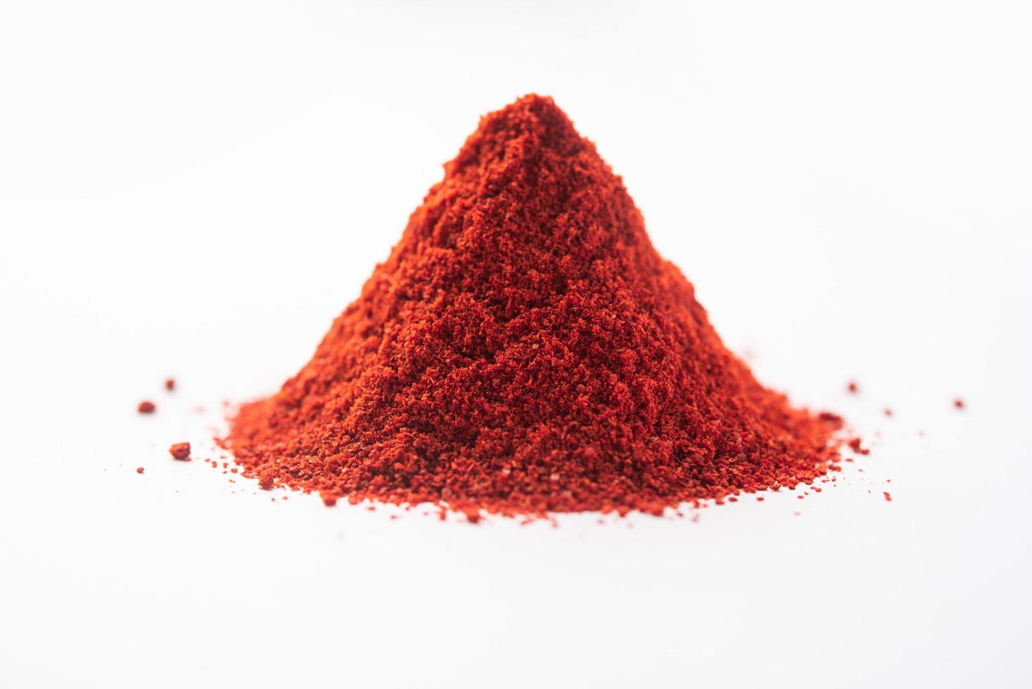 poudre de piment rouge ou poudre de lal mirch photo