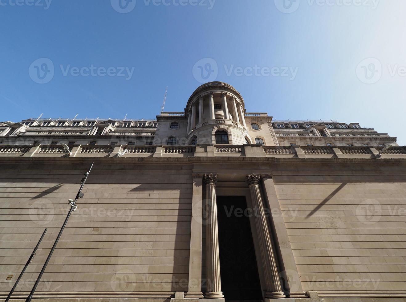 banque d'angleterre à londres photo