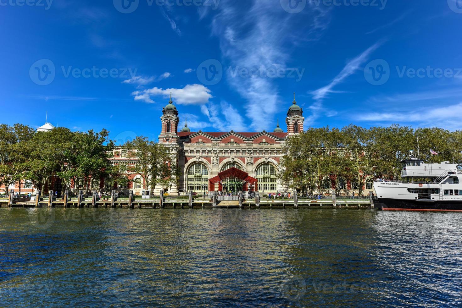 le musée de l'immigration d'ellis island à new york photo