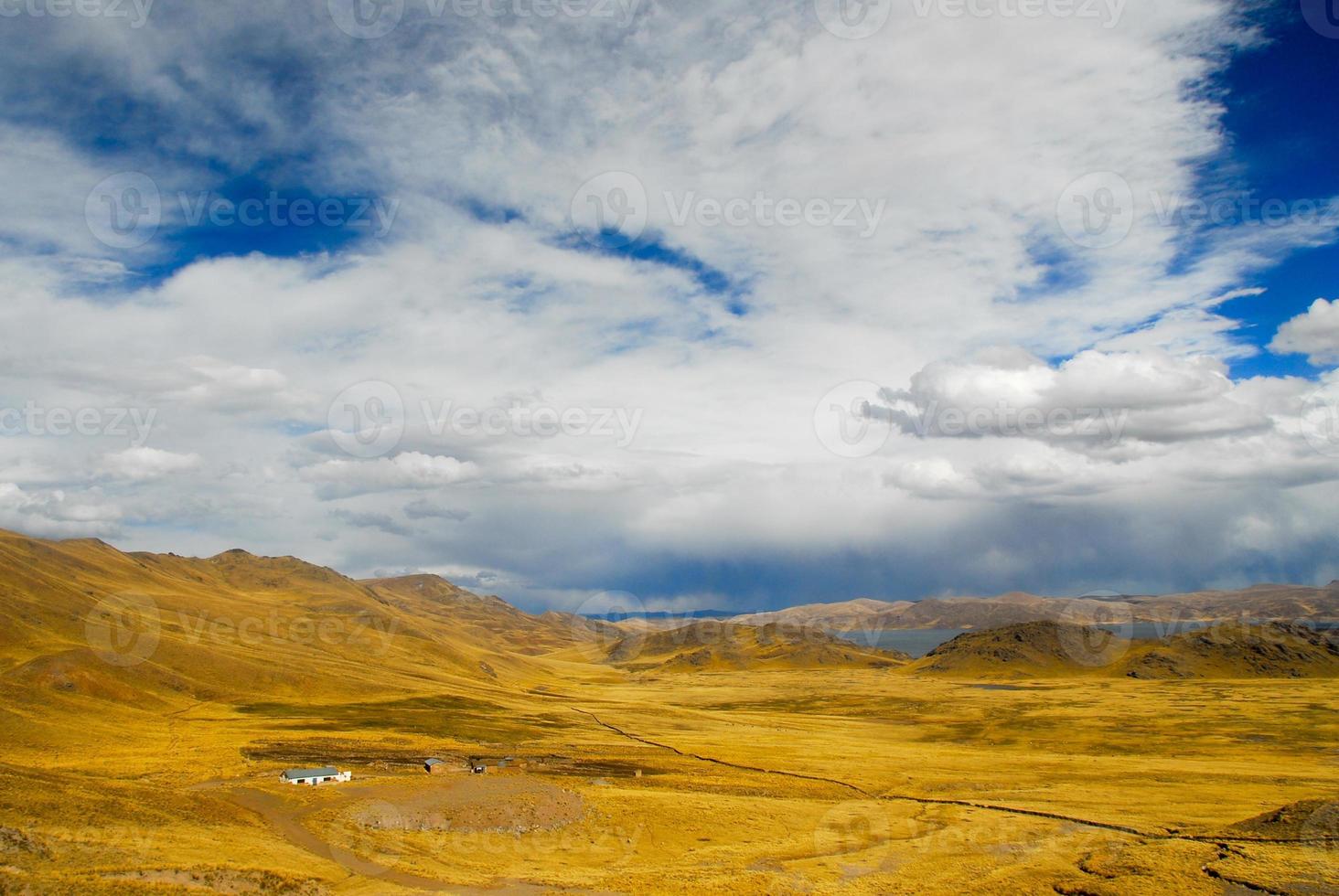 vallée sacrée des incas. cusco à puno, pérou. photo