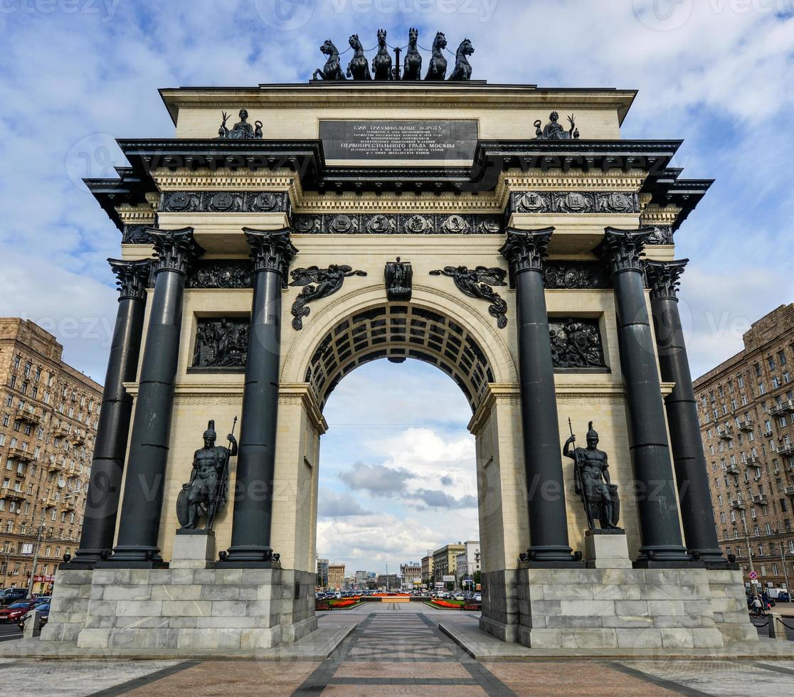 arc de triomphe de moscou photo