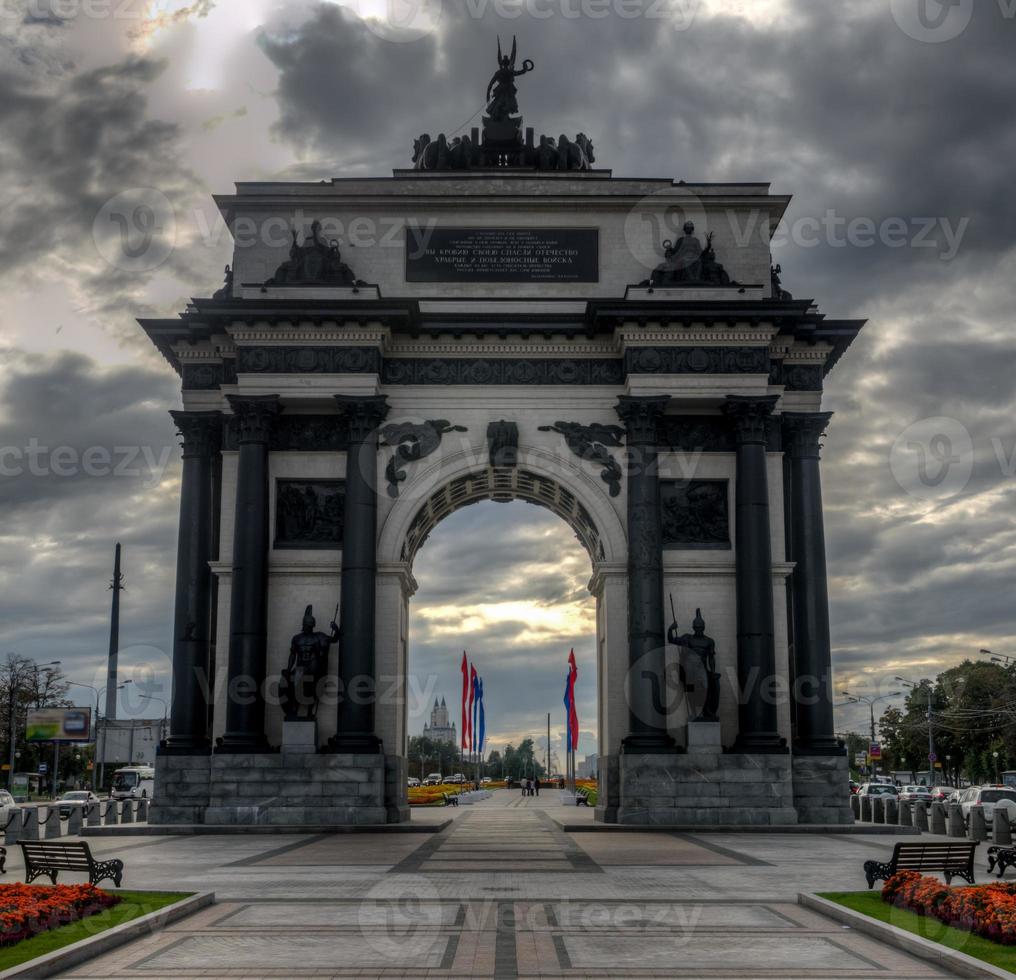 arc de triomphe de moscou photo