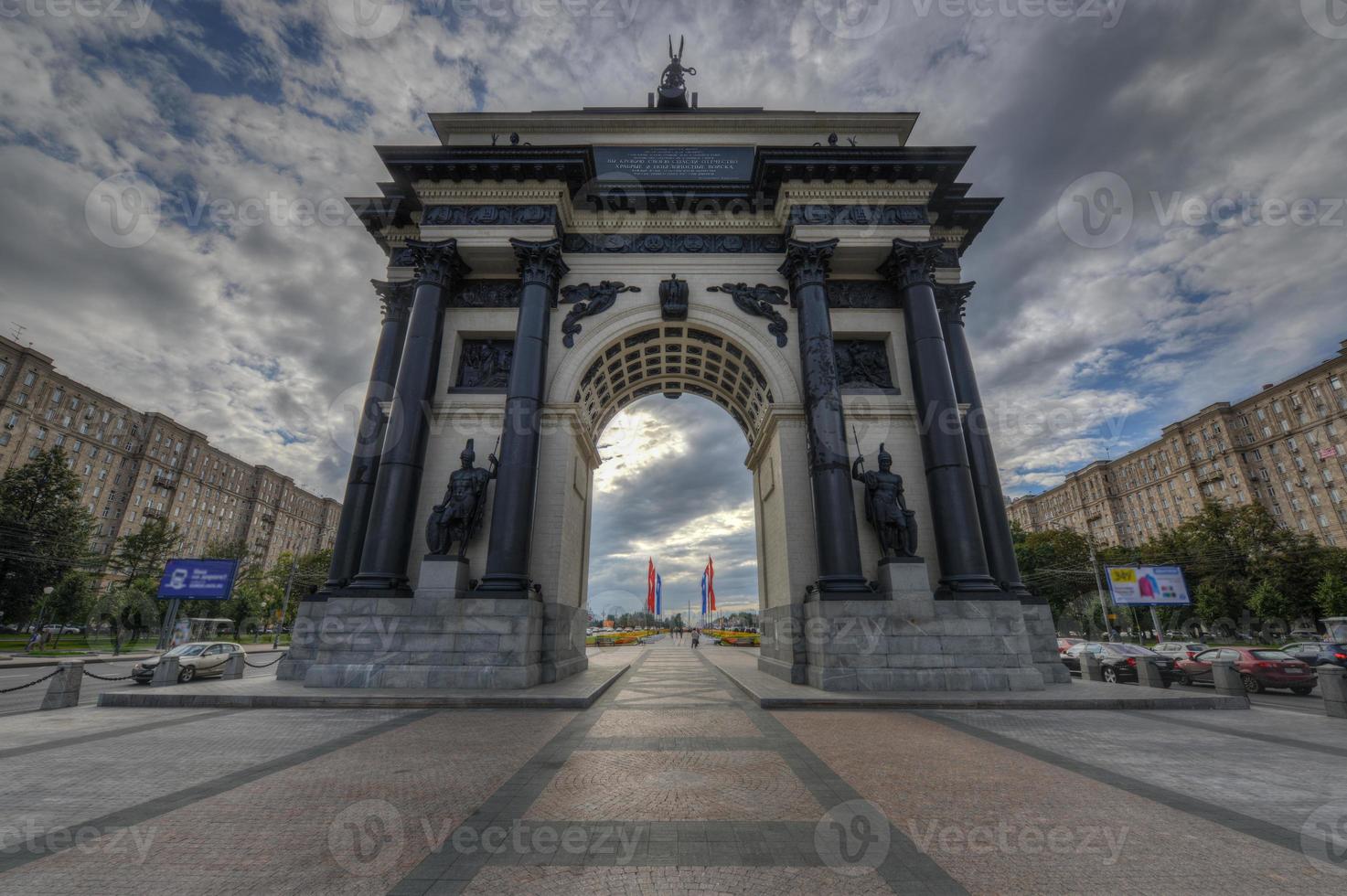 arc de triomphe de moscou photo