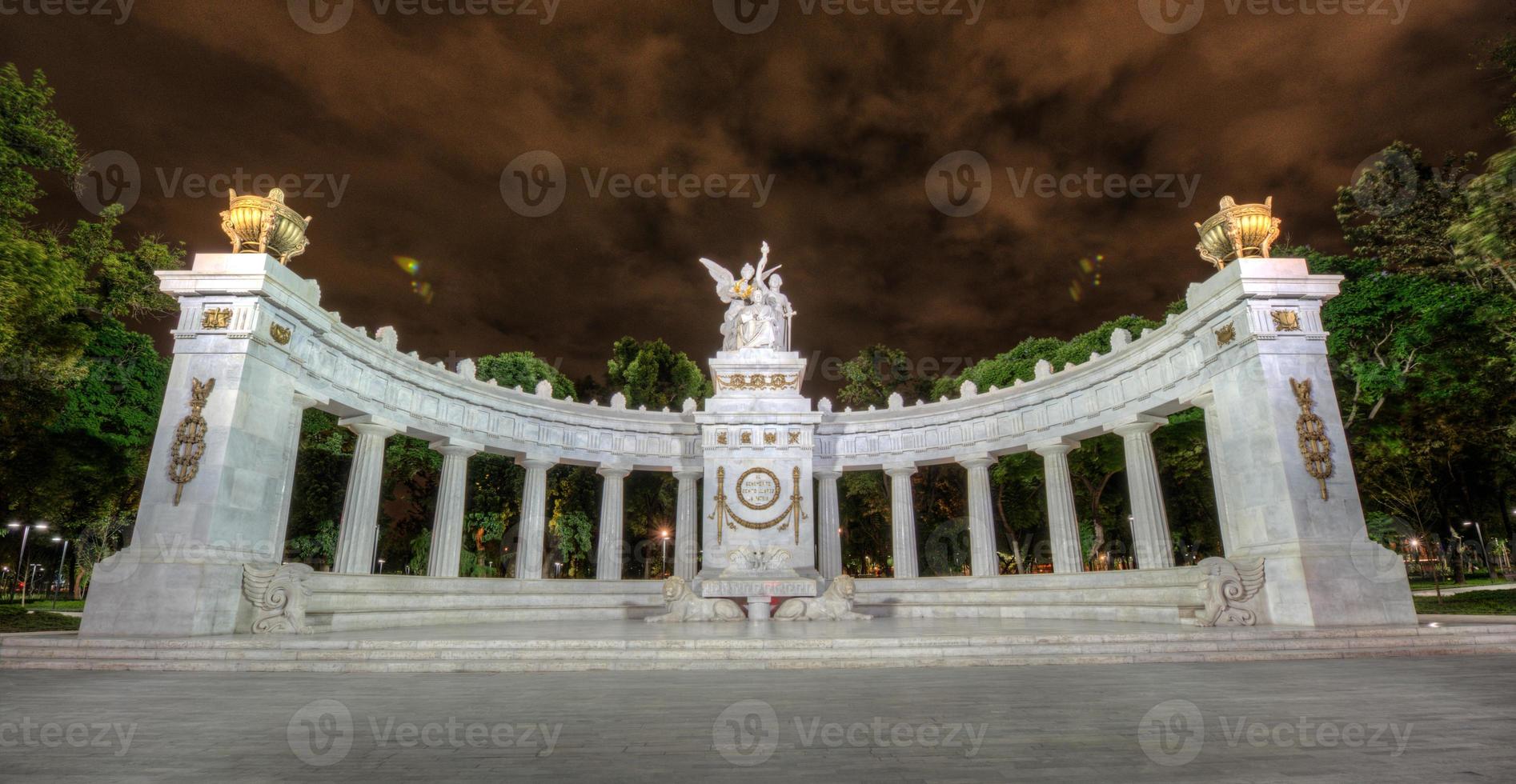 monument à benito juarez à mexico photo