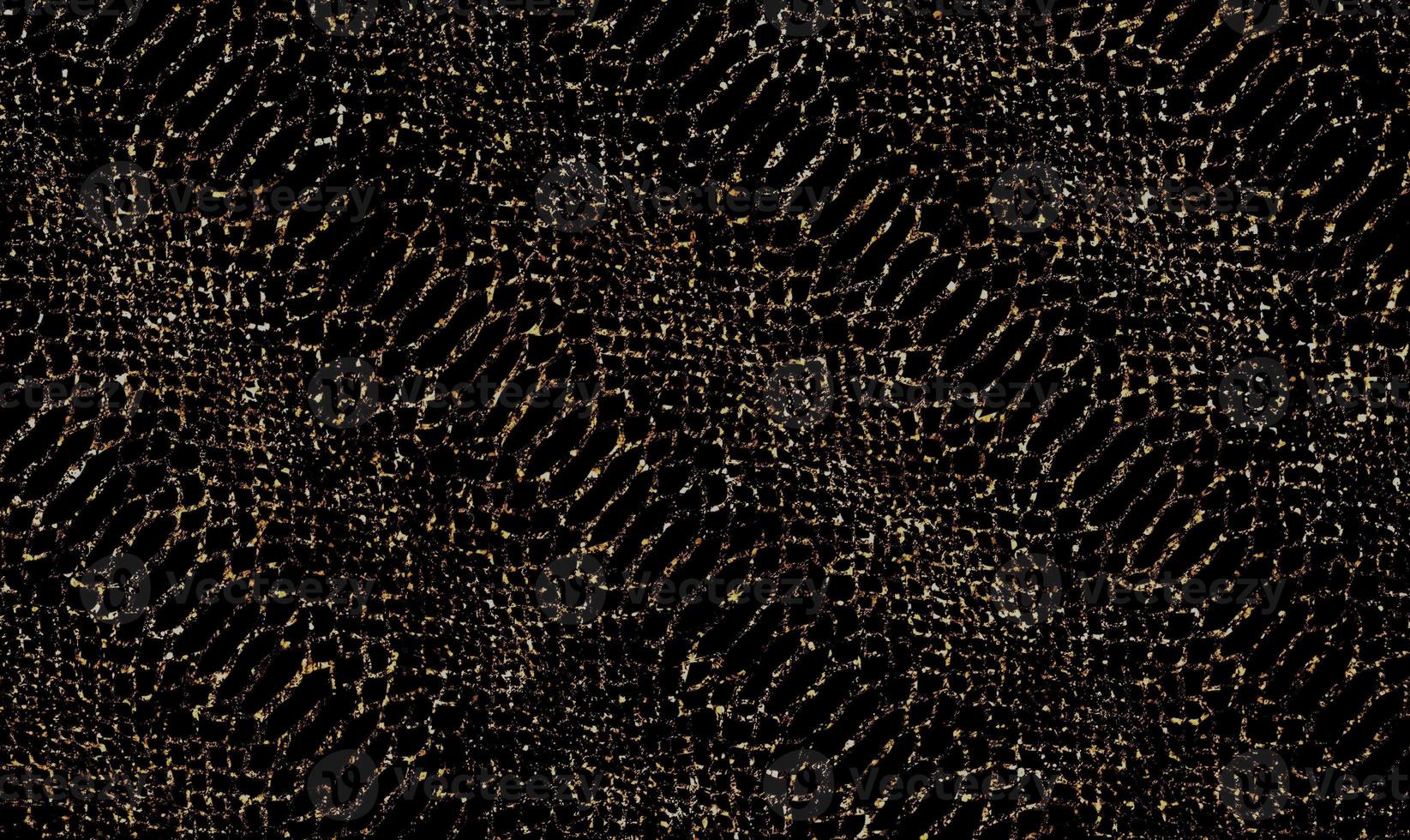 texture de peau d'animal sauvage paillettes d'or sans soudure de fond photo