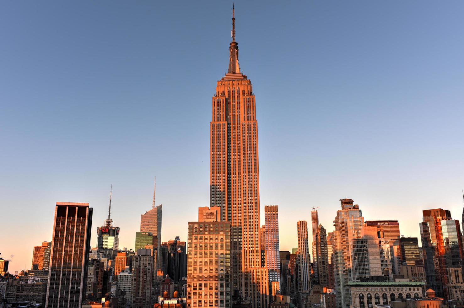 l'empire state building à new york, 2022 photo