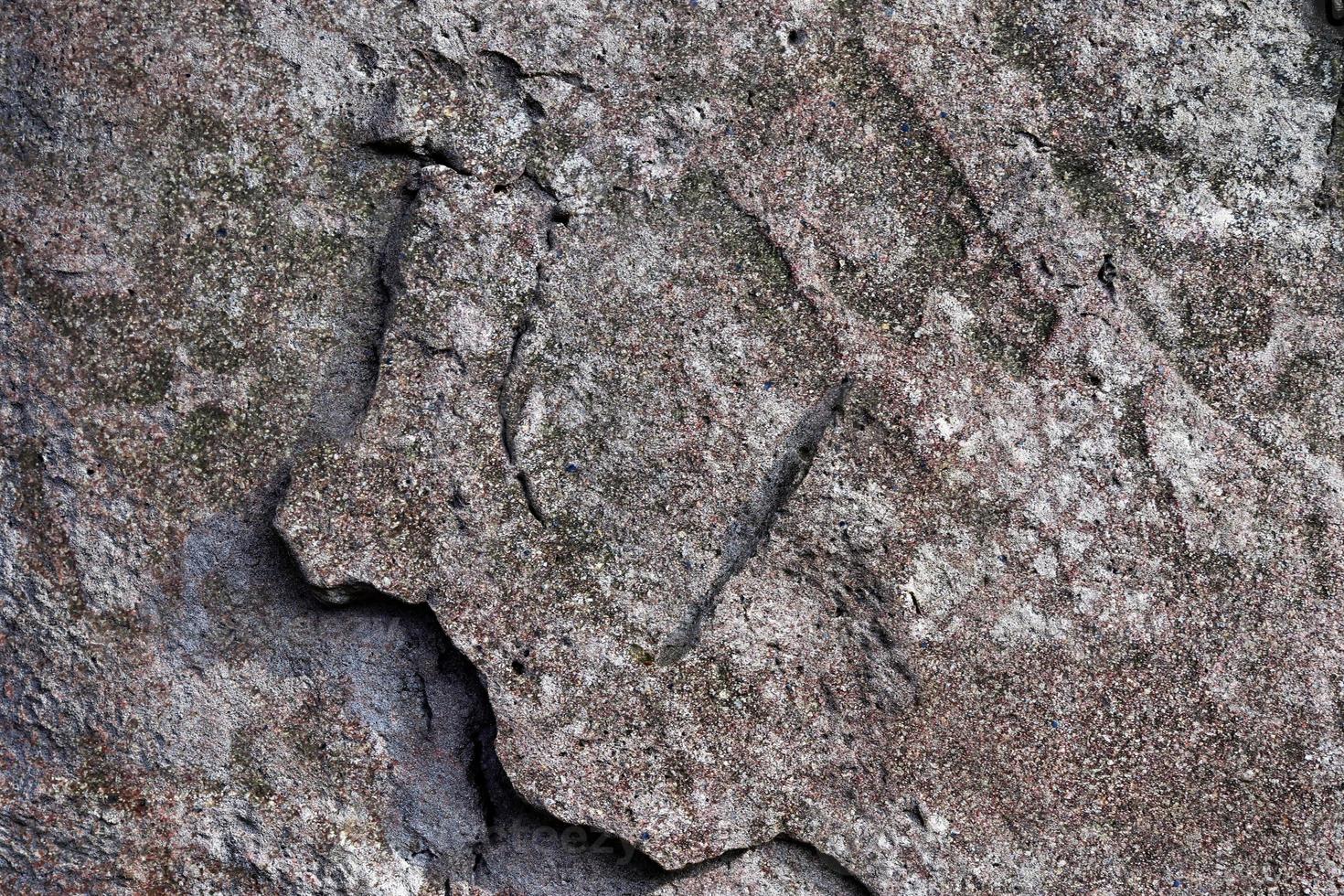 vue détaillée sur les murs en béton vieilli avec des fissures et beaucoup de structure en haute résolution photo