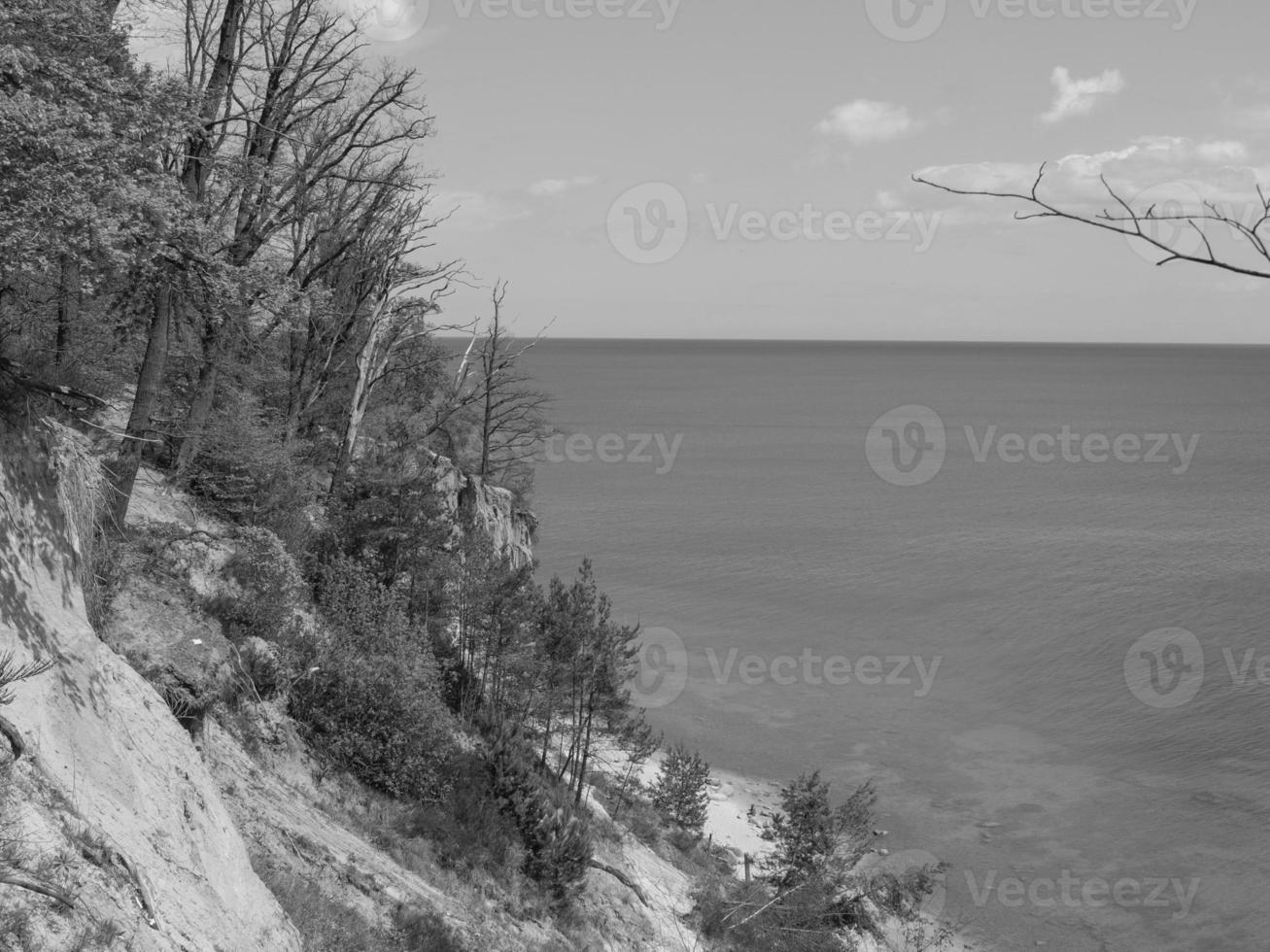 à la mer baltique en pologne photo