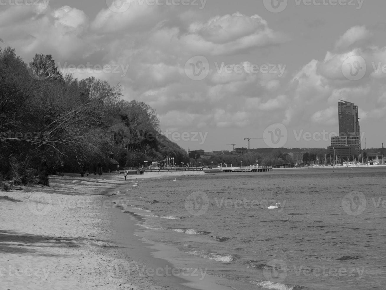 la mer baltique en pologne photo