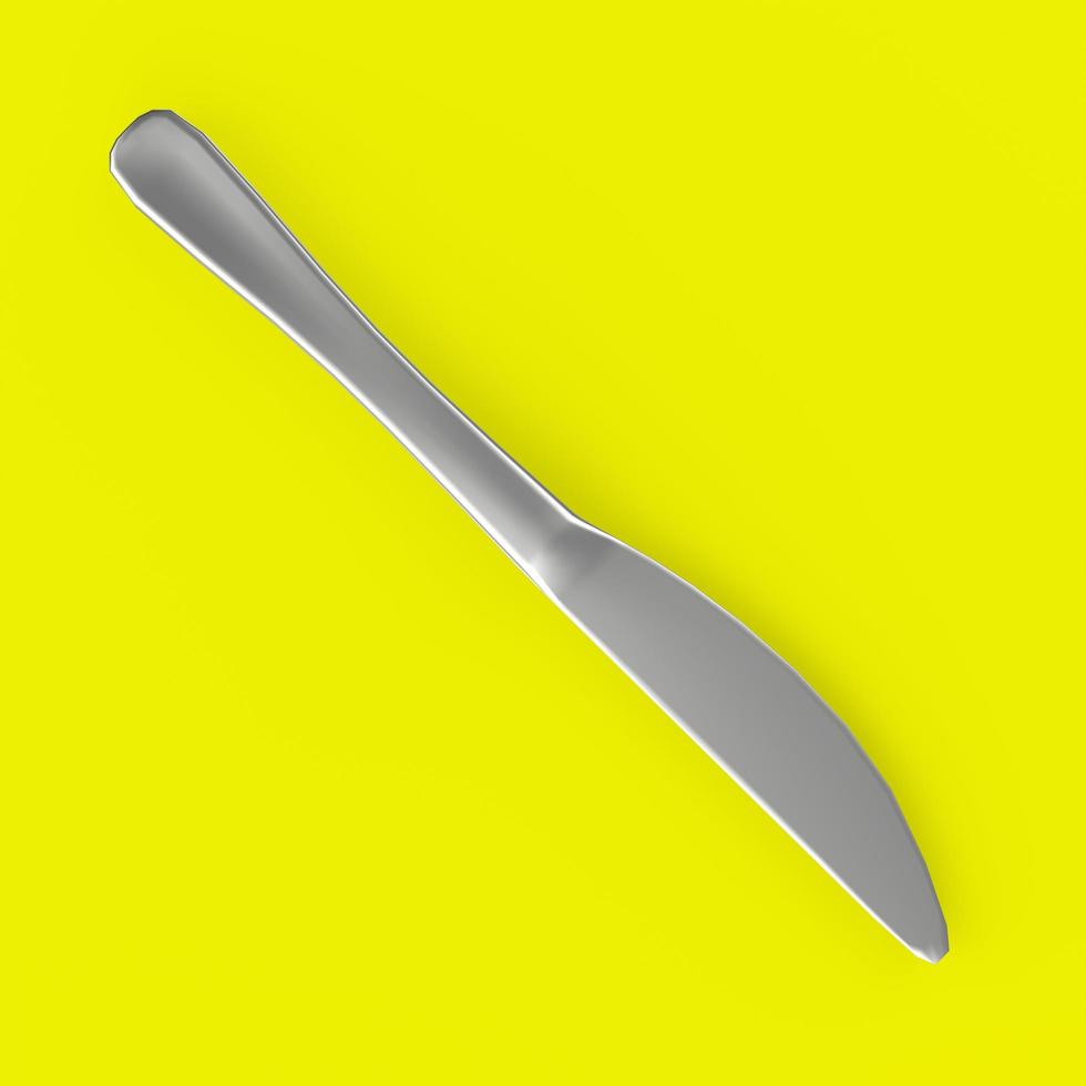 couteau de cuisine sur fond photo