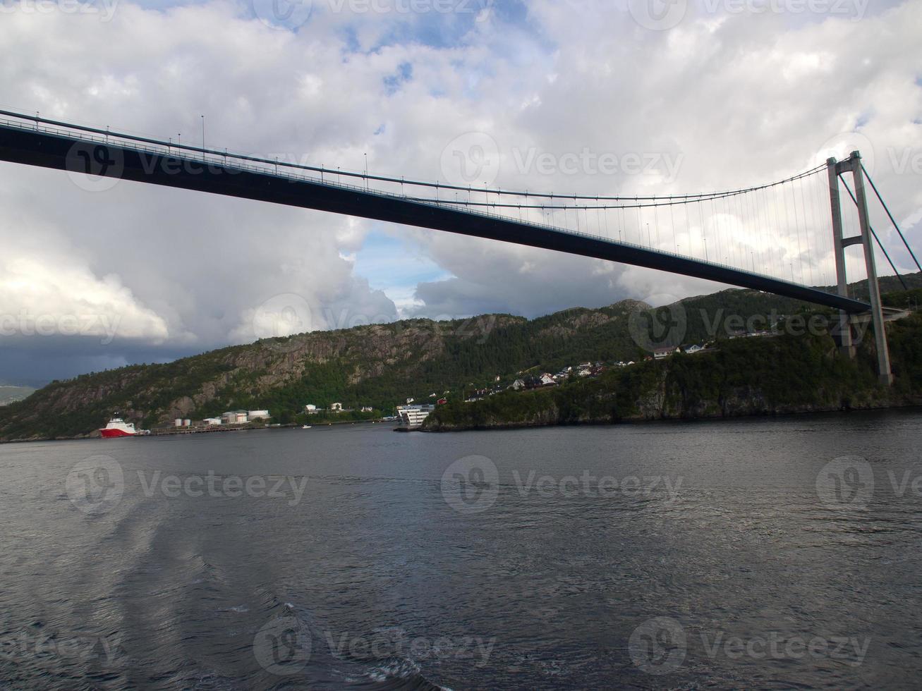 beaux fjords de norvège photo