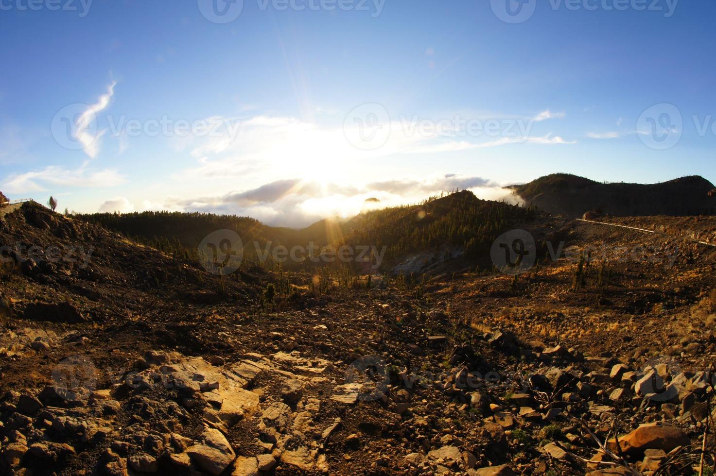 beau paysage désertique photo