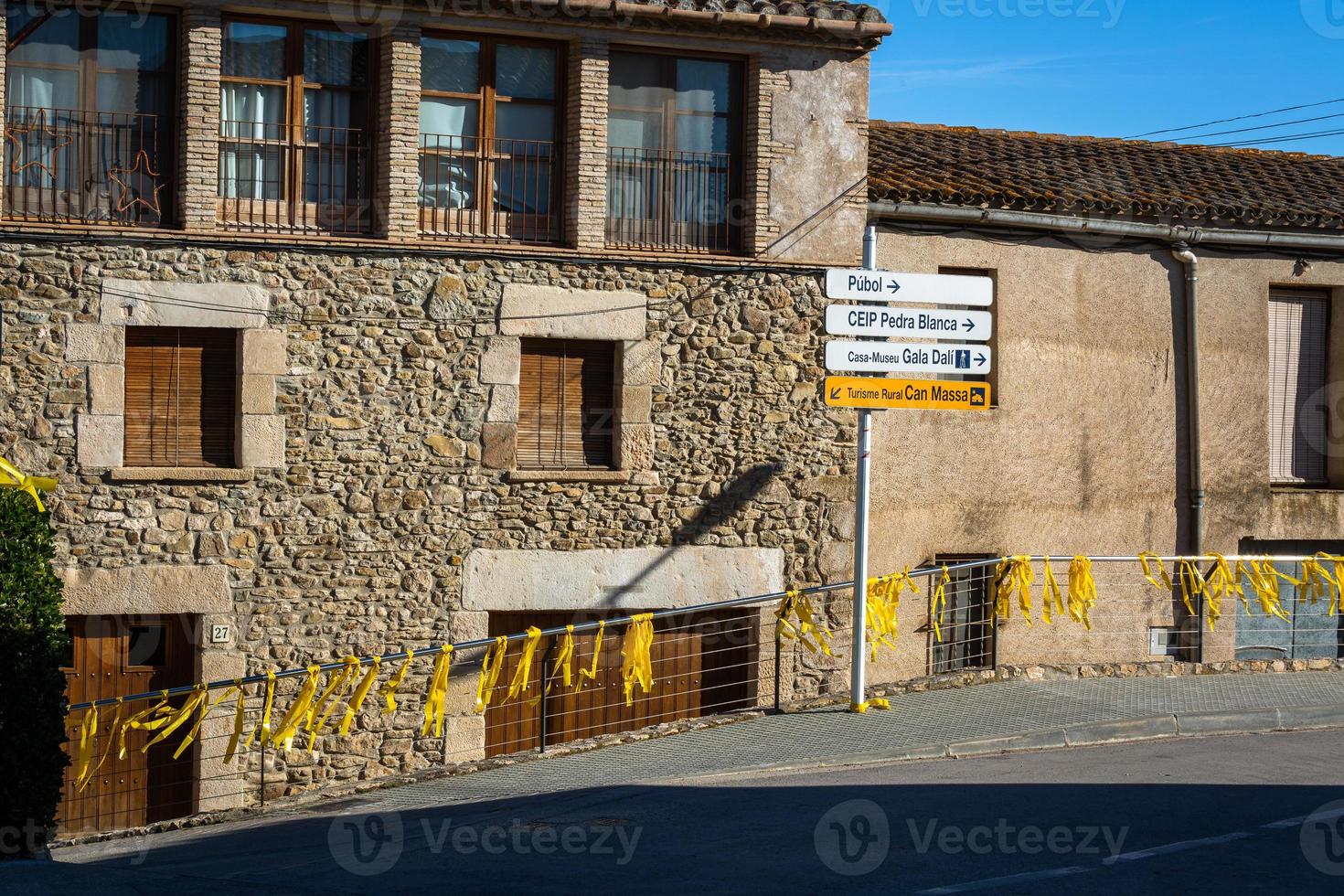 vues des villes de la costa brava photo