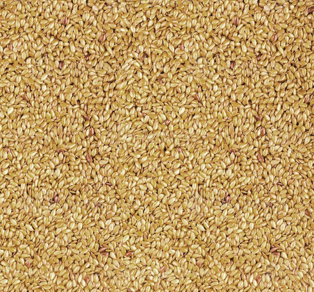 texture de graines de lin dorées rôties ou de graines de lin photo