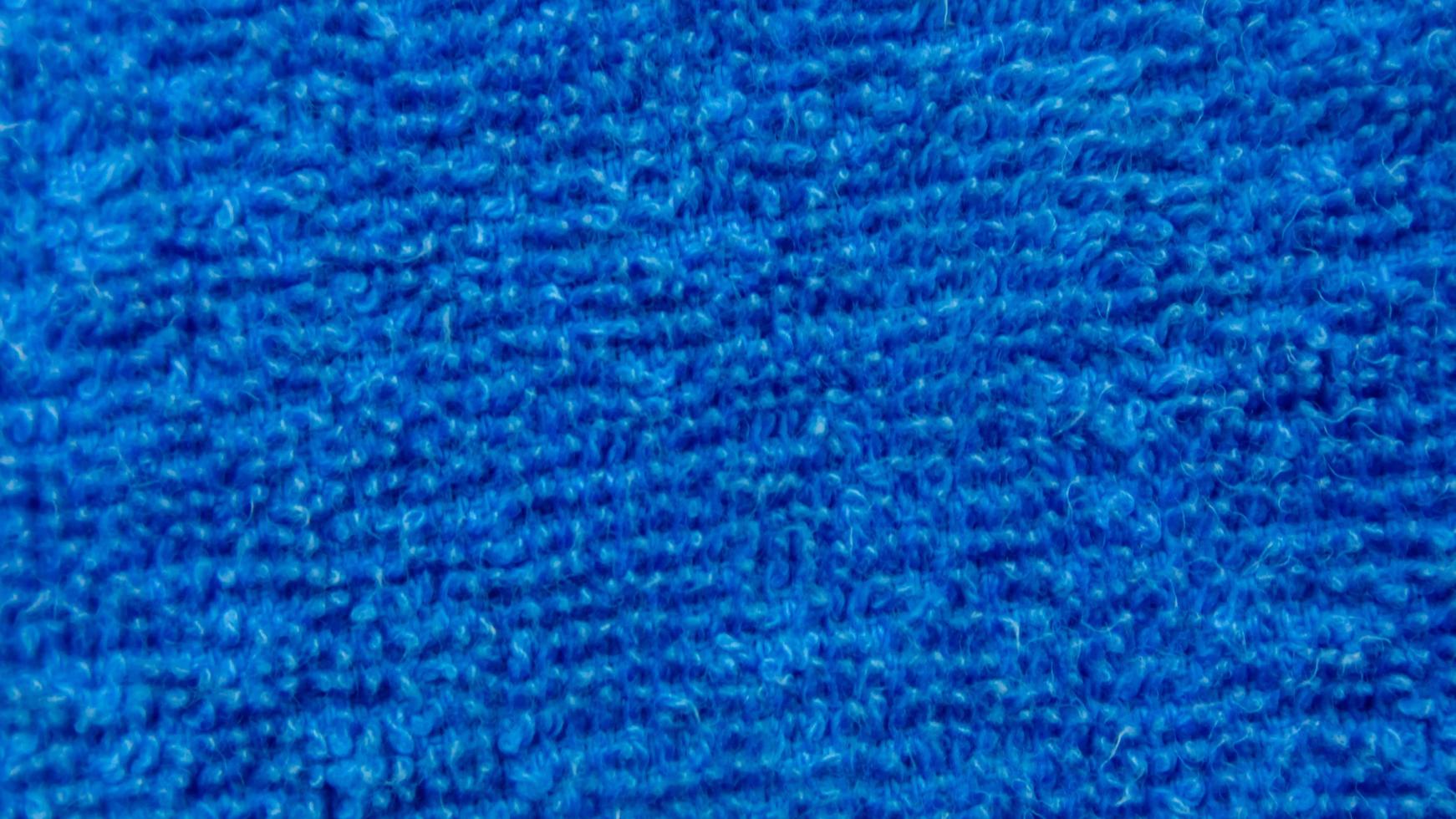 texture de serviette bleue en arrière-plan photo