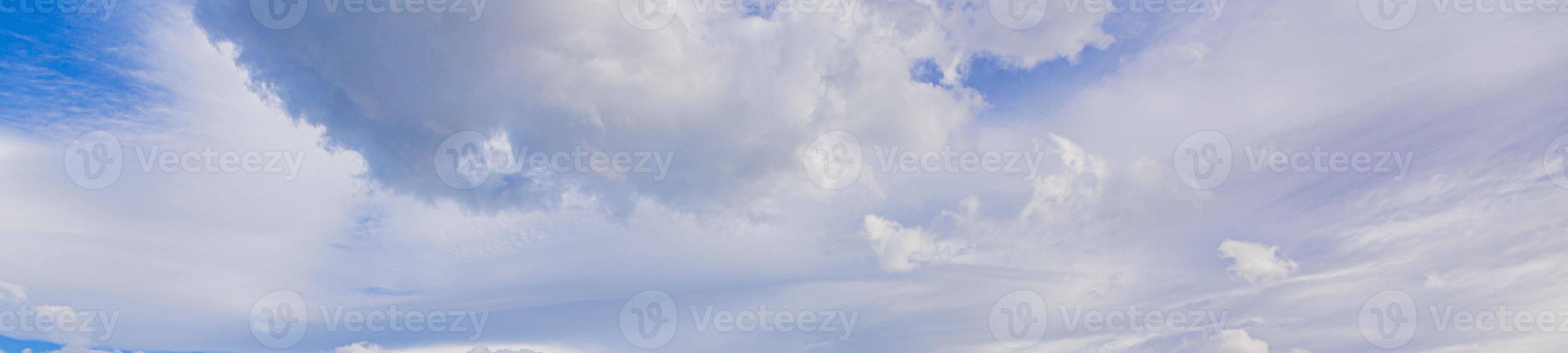 image d'un ciel partiellement nuageux et partiellement dégagé pendant la journée photo