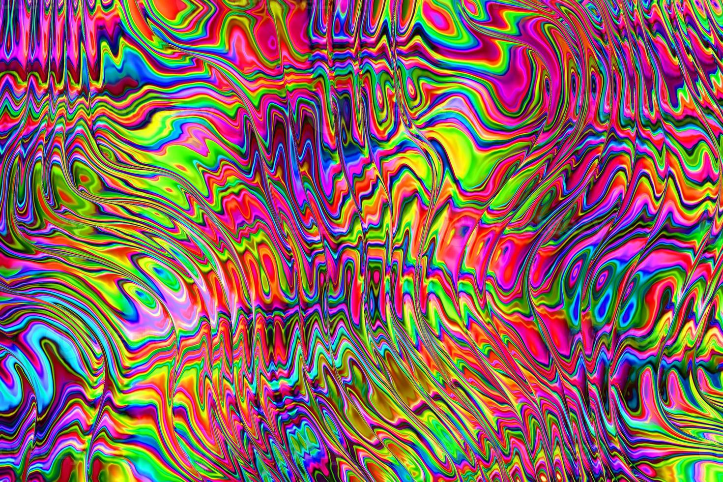 arrière-plan abstrait géométrique ondulé liquide, conception de surface géométrique colorée, arrière-plan texture holographique, texture dégradée multicolore photo